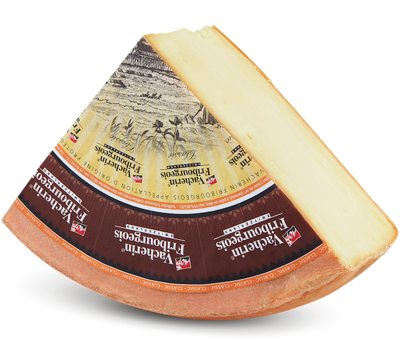 Vacherin Fribourgeois Classic Cheese Slice